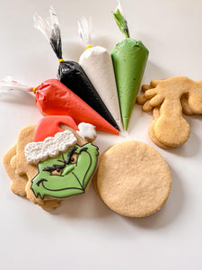 Green Christmas DIY Cookie Kit